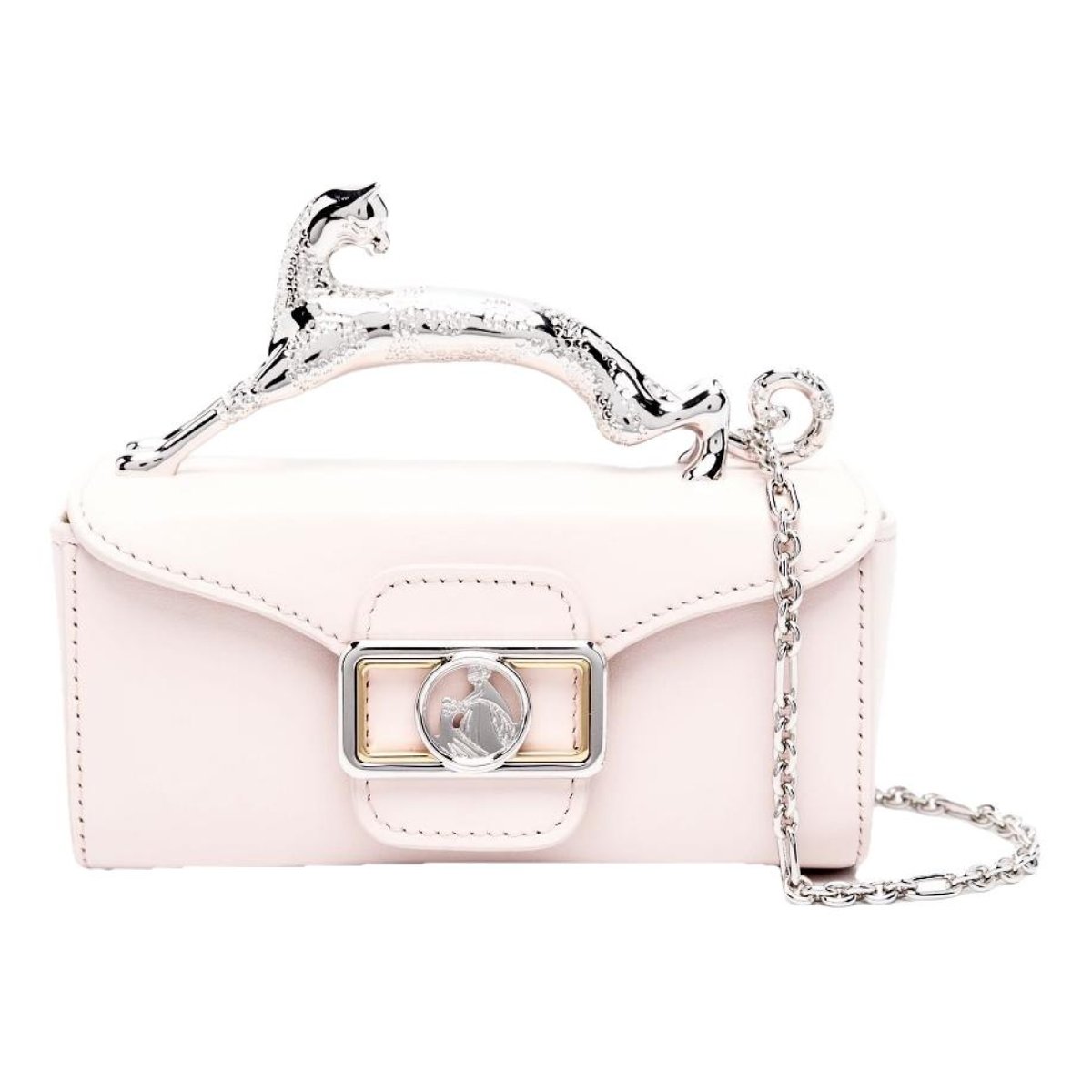 Pencil Chat leather crossbody bag