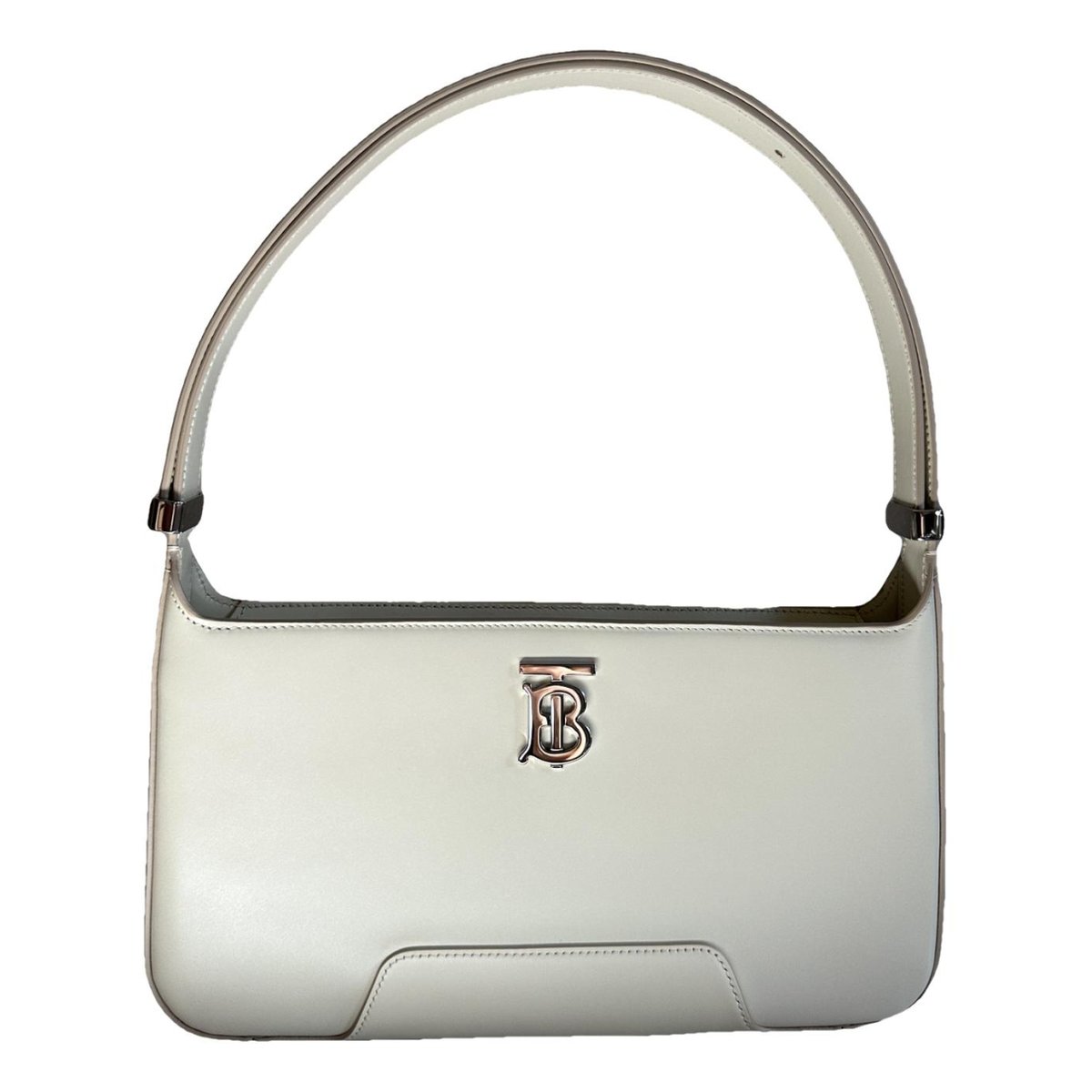 TB leather handbag