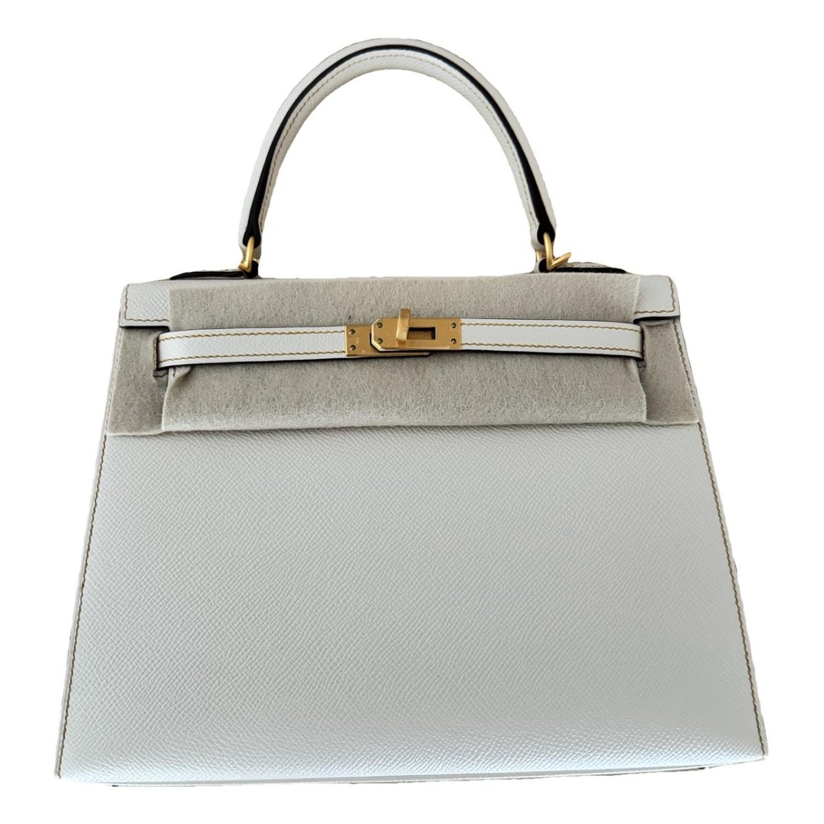 Kelly 25 leather handbag