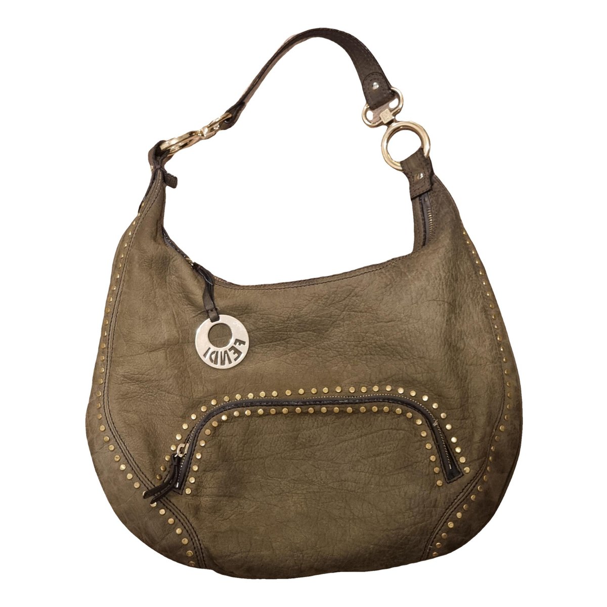 Croissant Vintage leather handbag