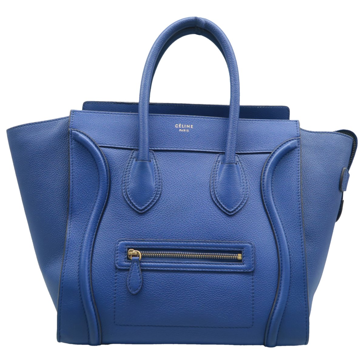 Luggage leather tote