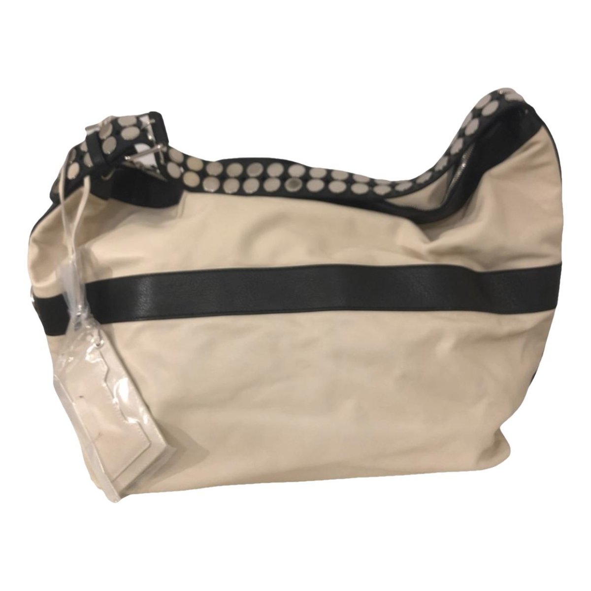 City leather handbag