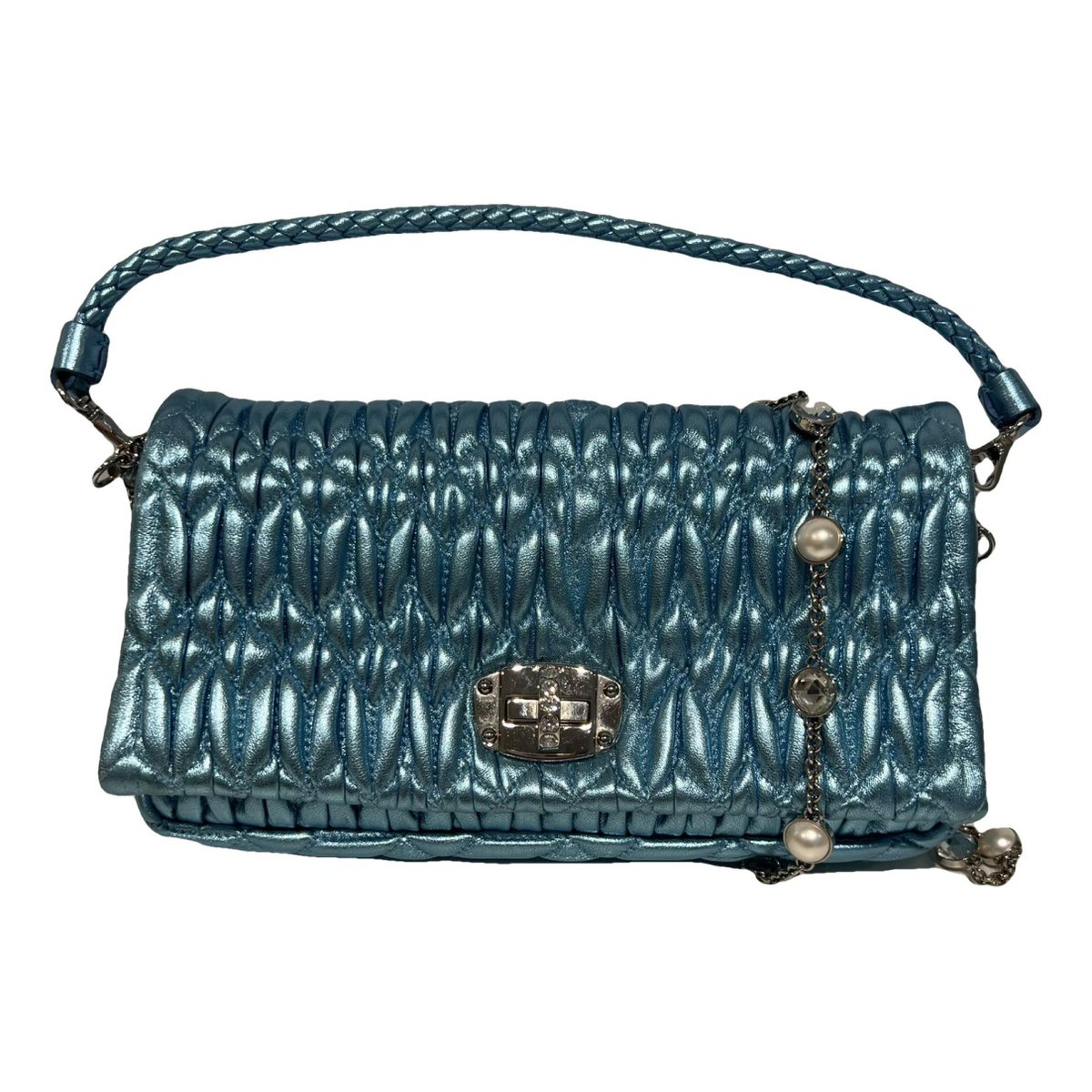 Miu delice leather crossbody bag