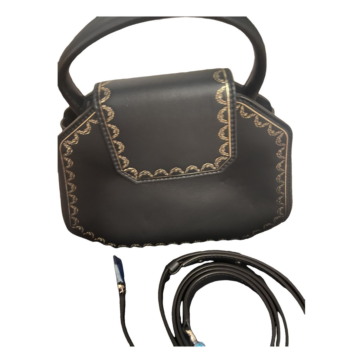 Guirlande leather crossbody bag