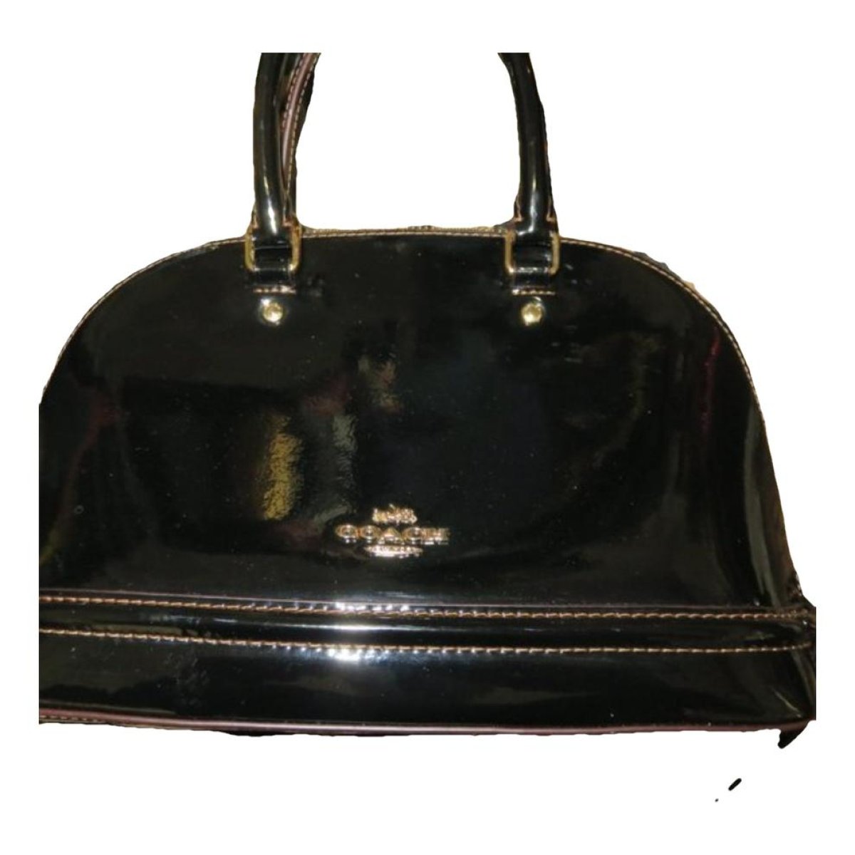 Mercer satchel 24 patent leather satchel