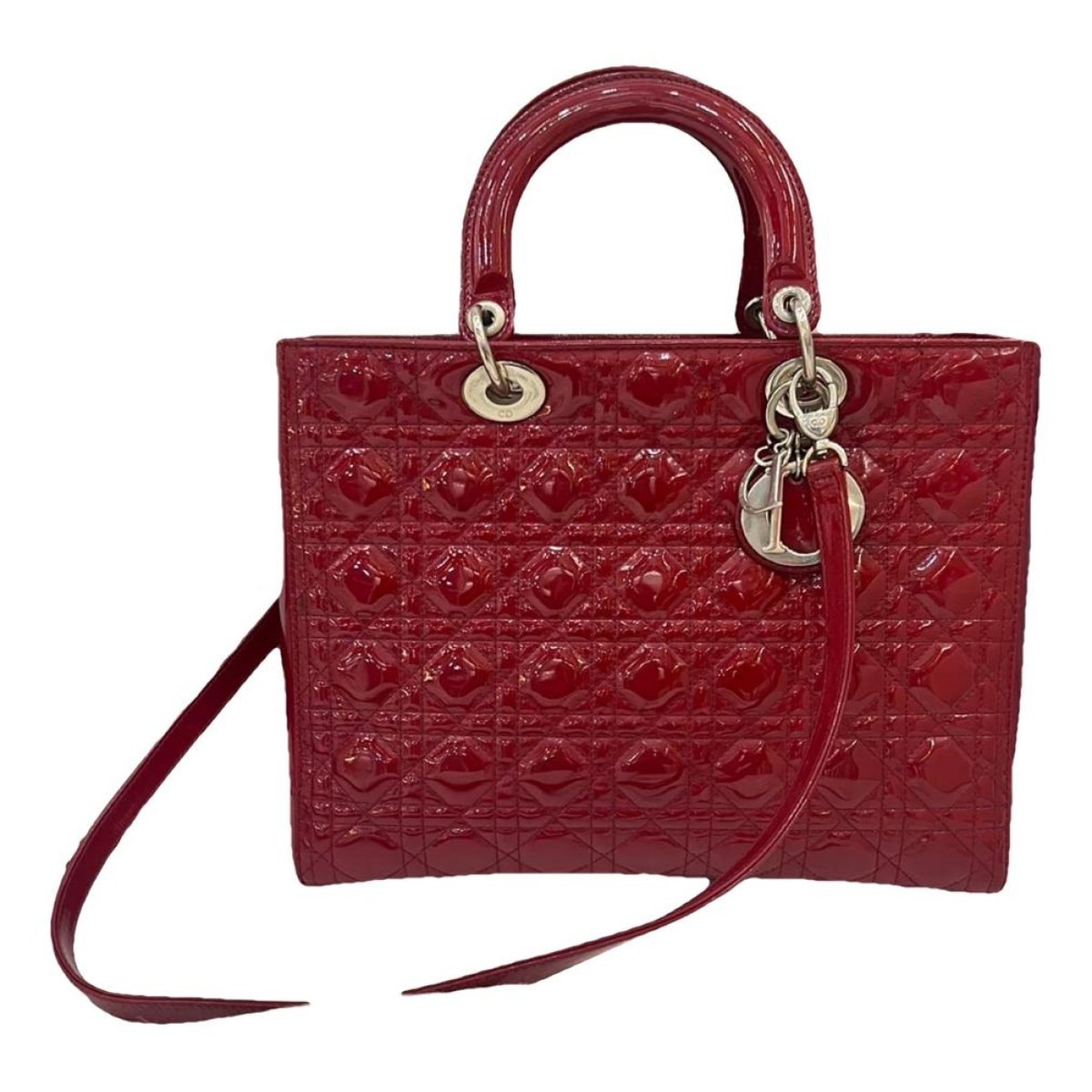Lady Dior leather handbag