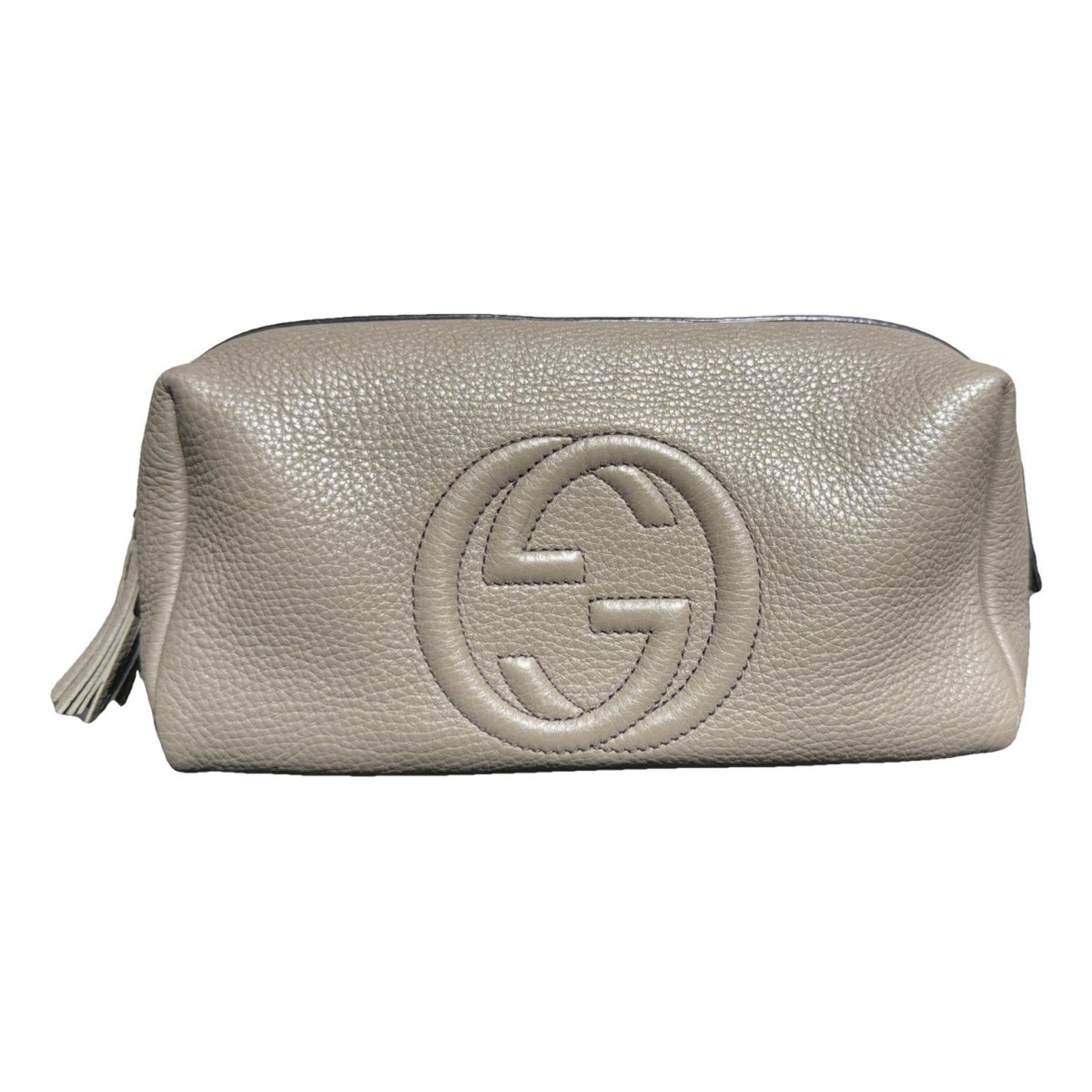 Soho leather clutch bag