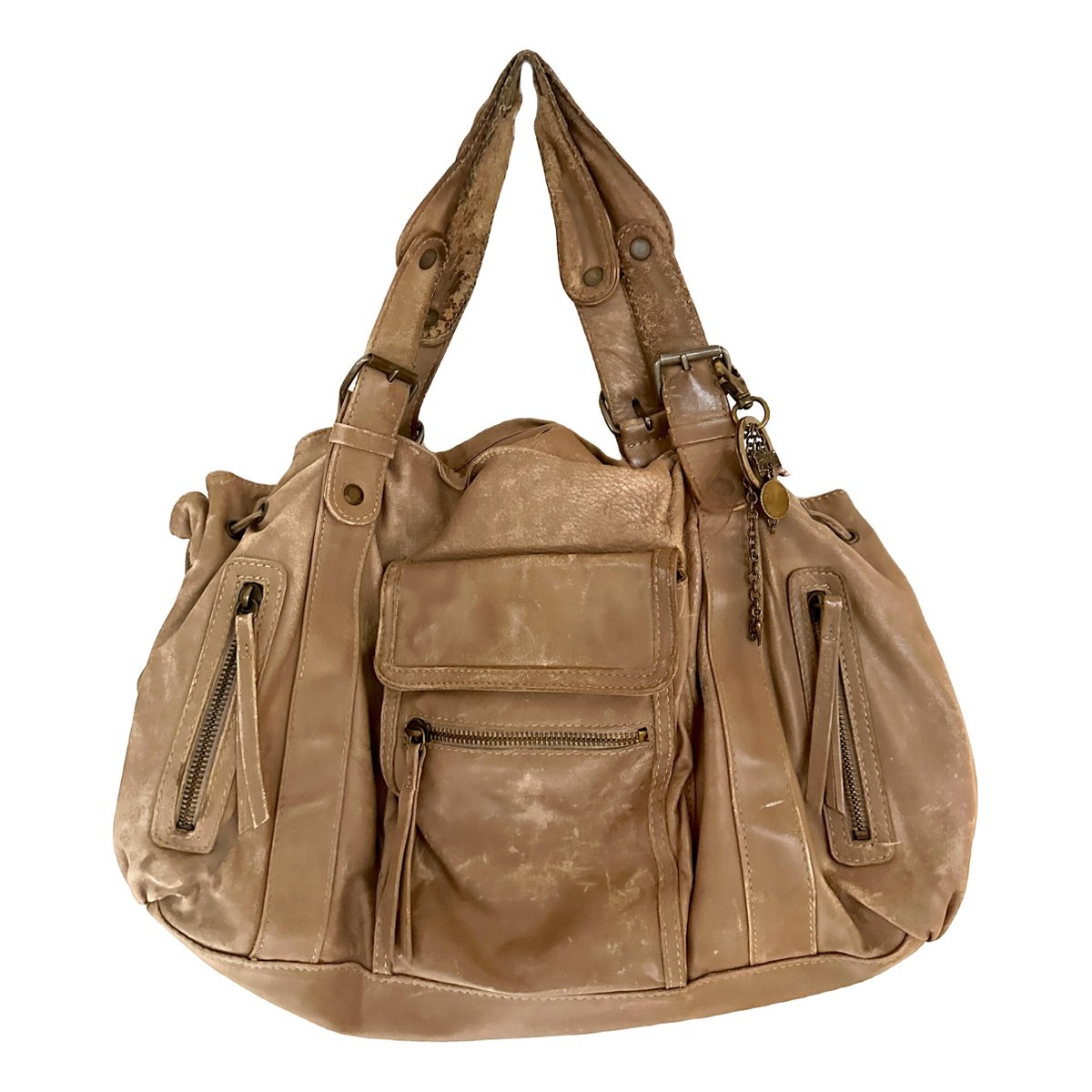 24h leather handbag