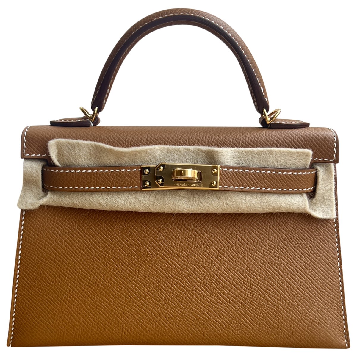 Kelly Mini leather handbag