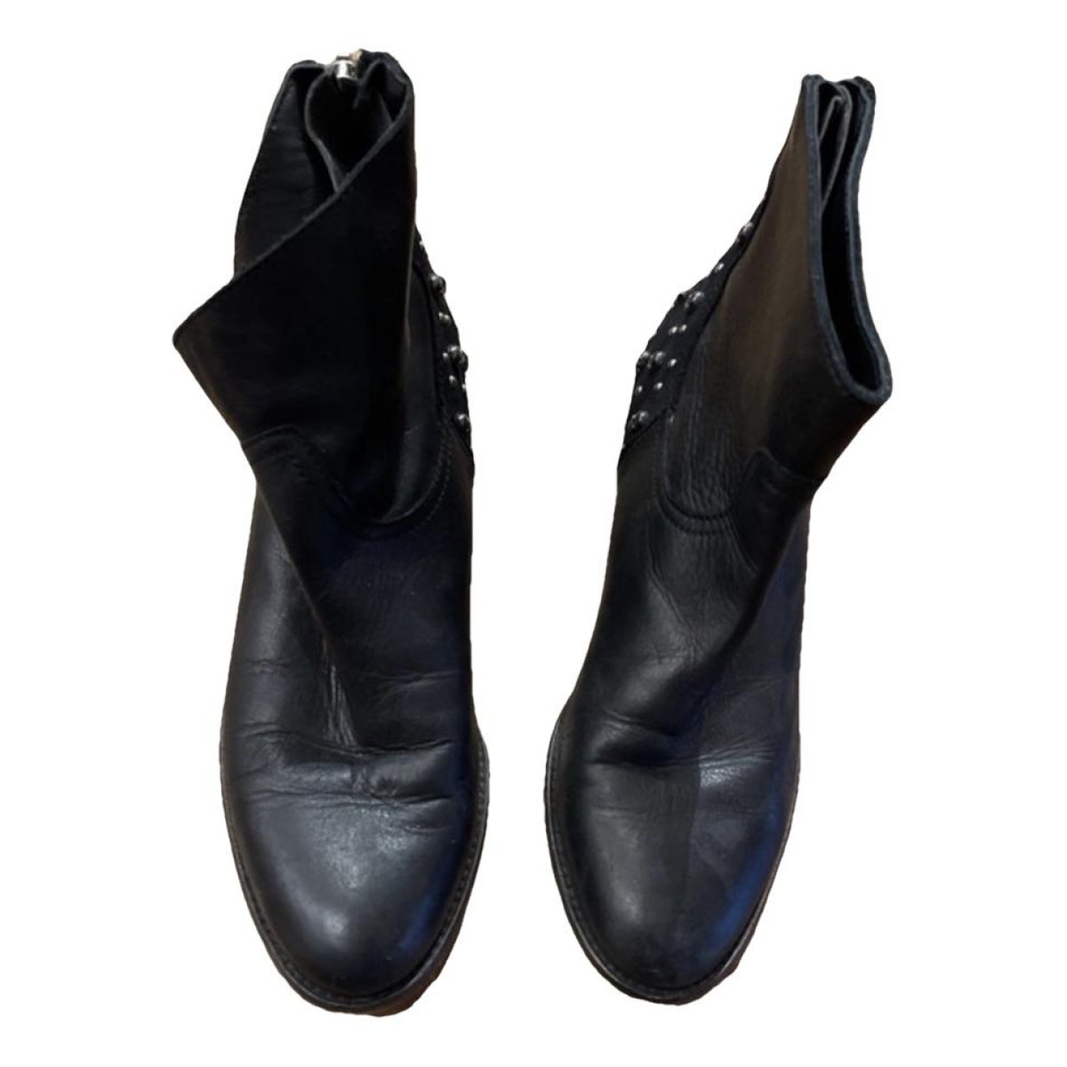 Cara leather cowboy boots