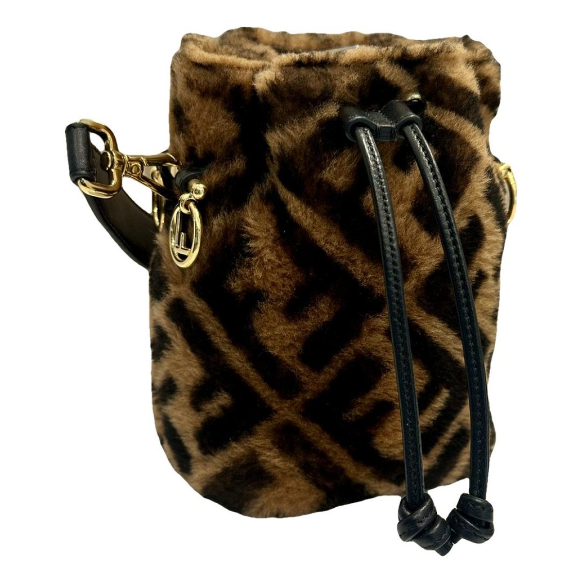 Mon Trésor faux fur crossbody bag