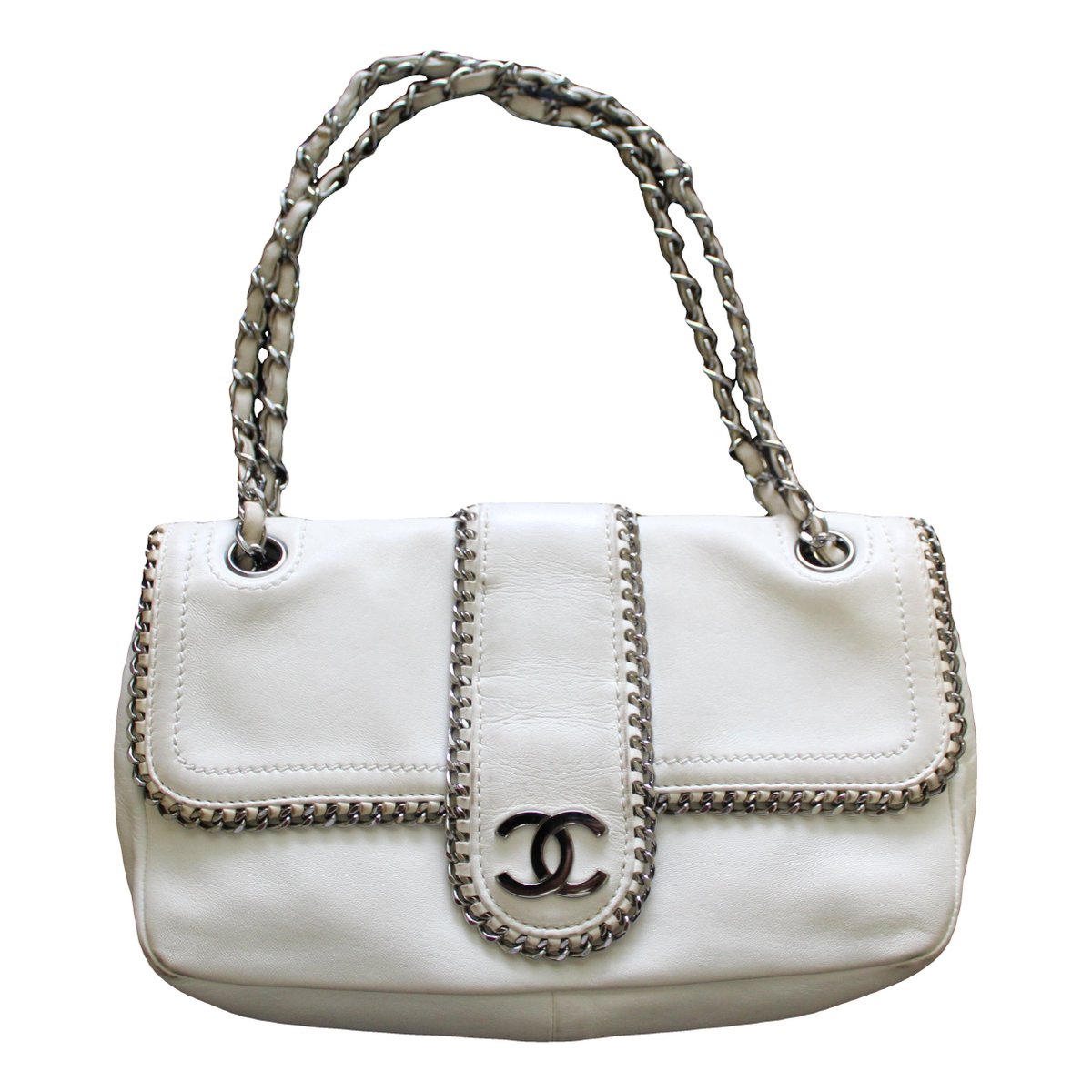 Chain Around leather handbag