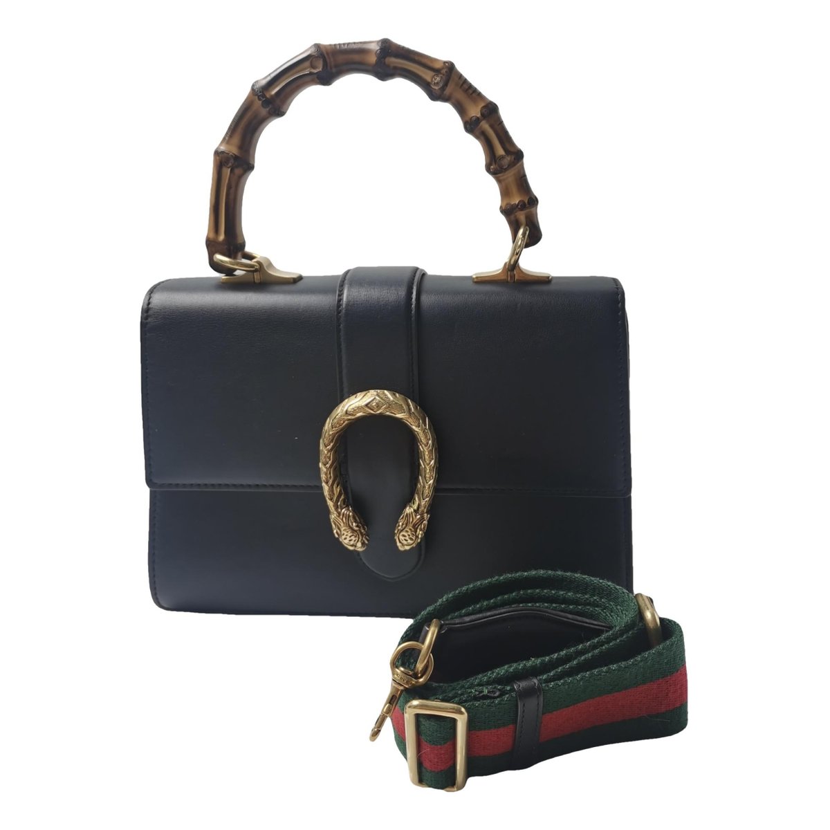 Dionysus Bamboo leather handbag
