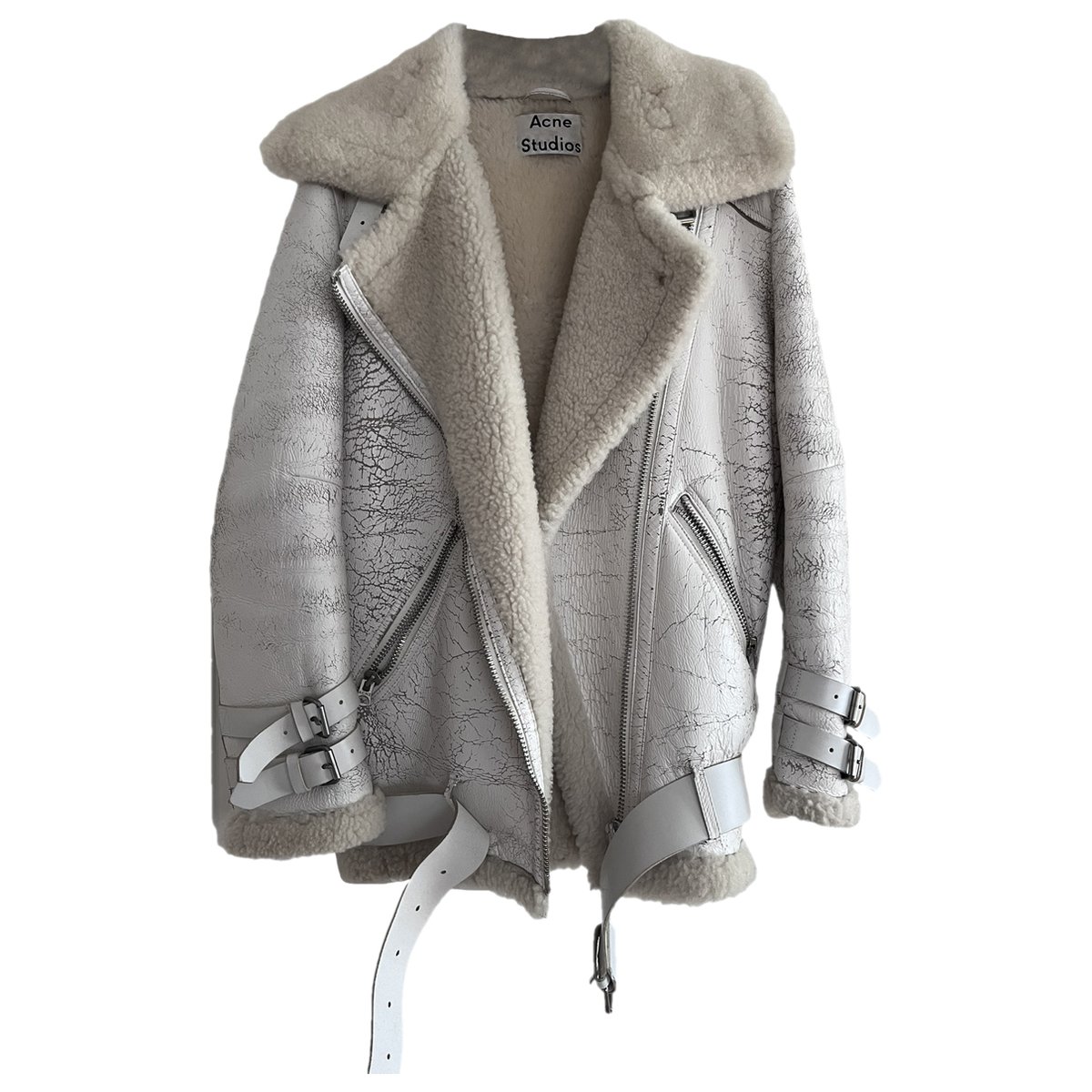 Velocite leather biker jacket
