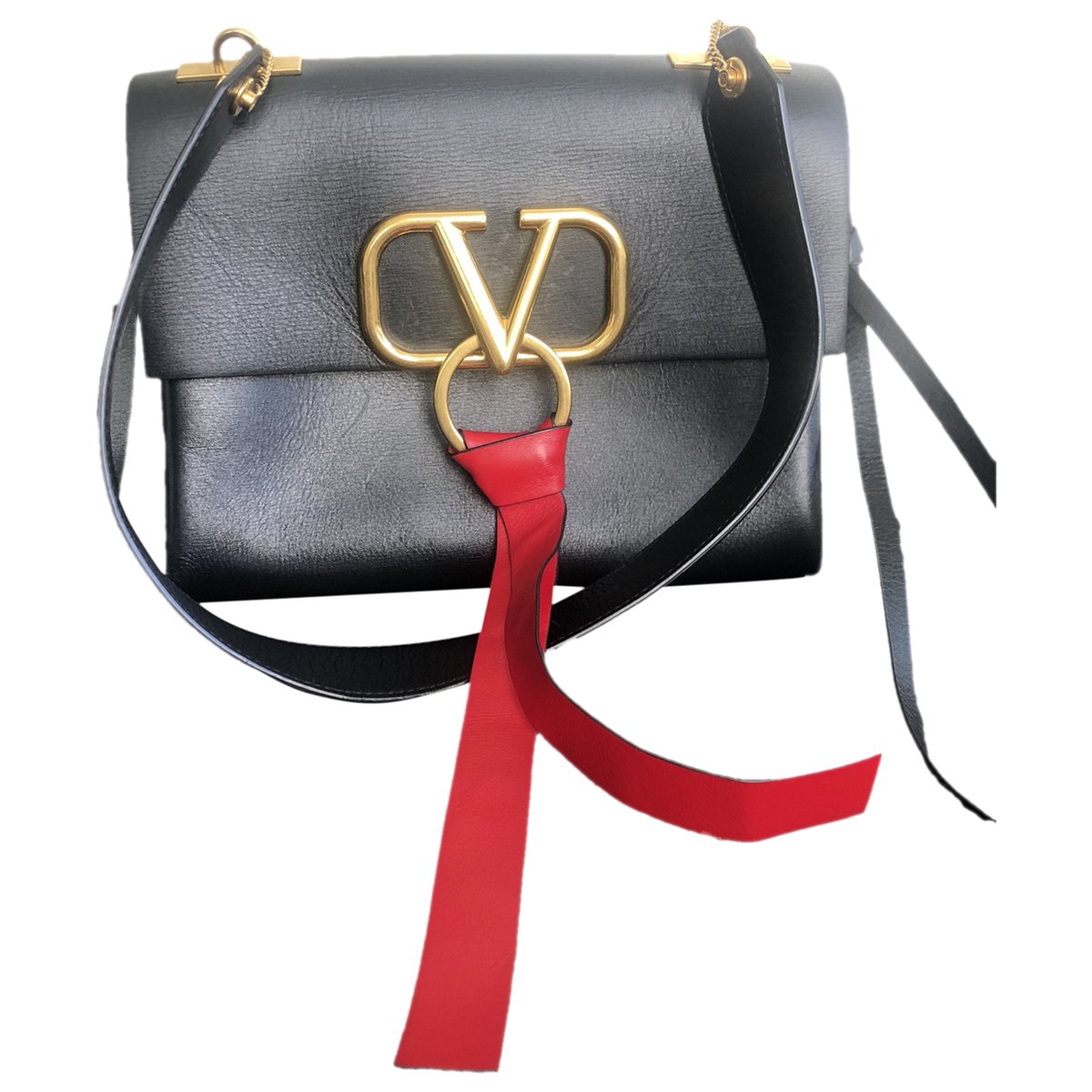 Vring leather handbag