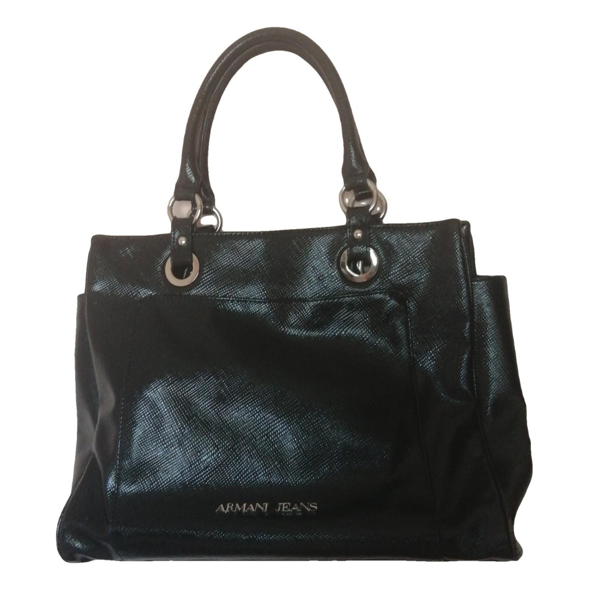 Vinyl handbag