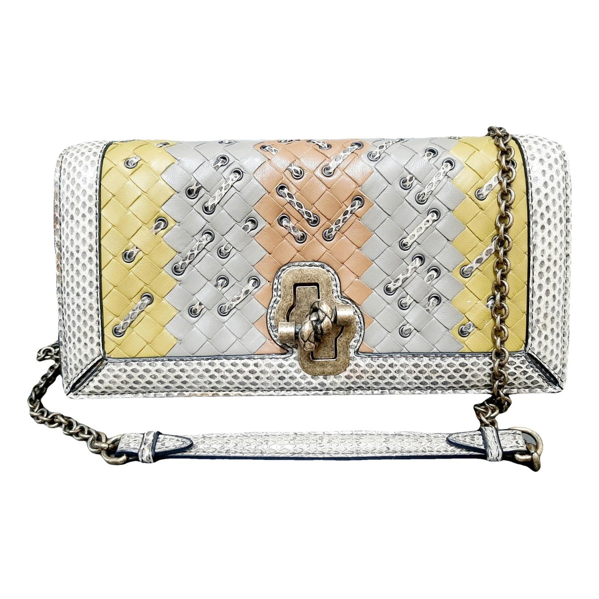 City Knot leather crossbody bag