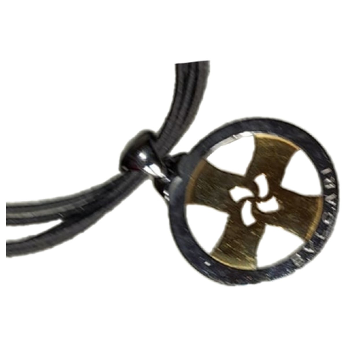 Tondo yellow gold necklace