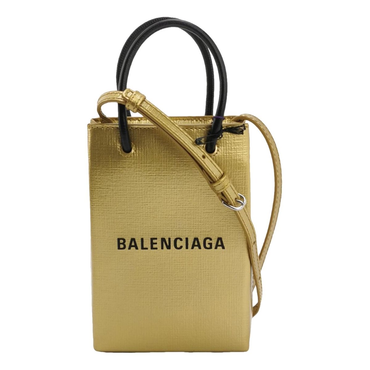 Shopping Phone Holder leather handbag