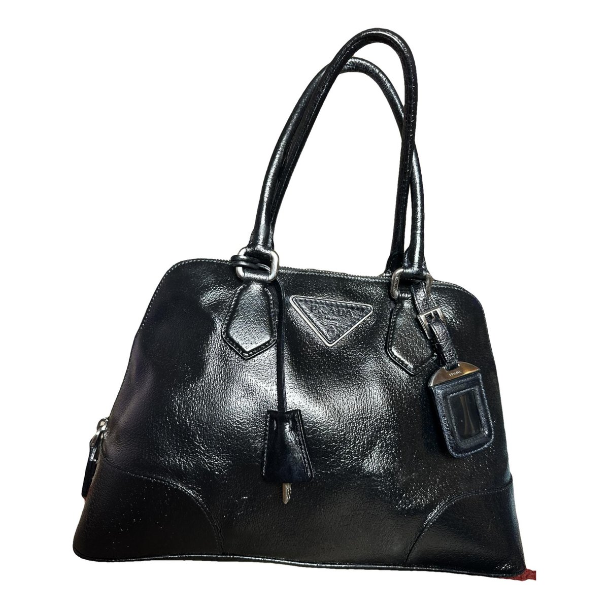 Promenade leather handbag