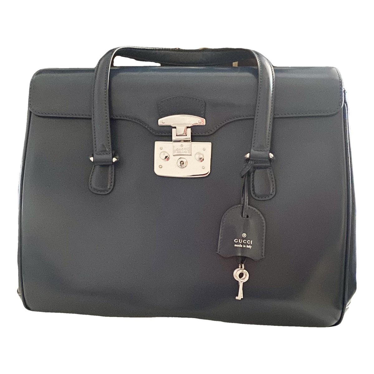 Lady Lock leather handbag