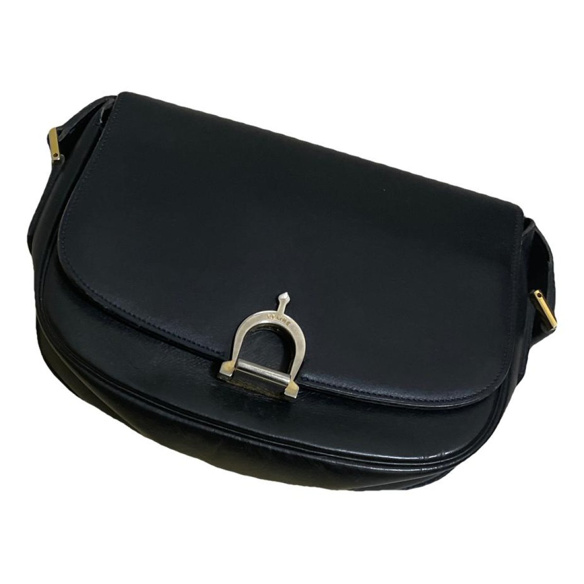 Trotteur leather crossbody bag