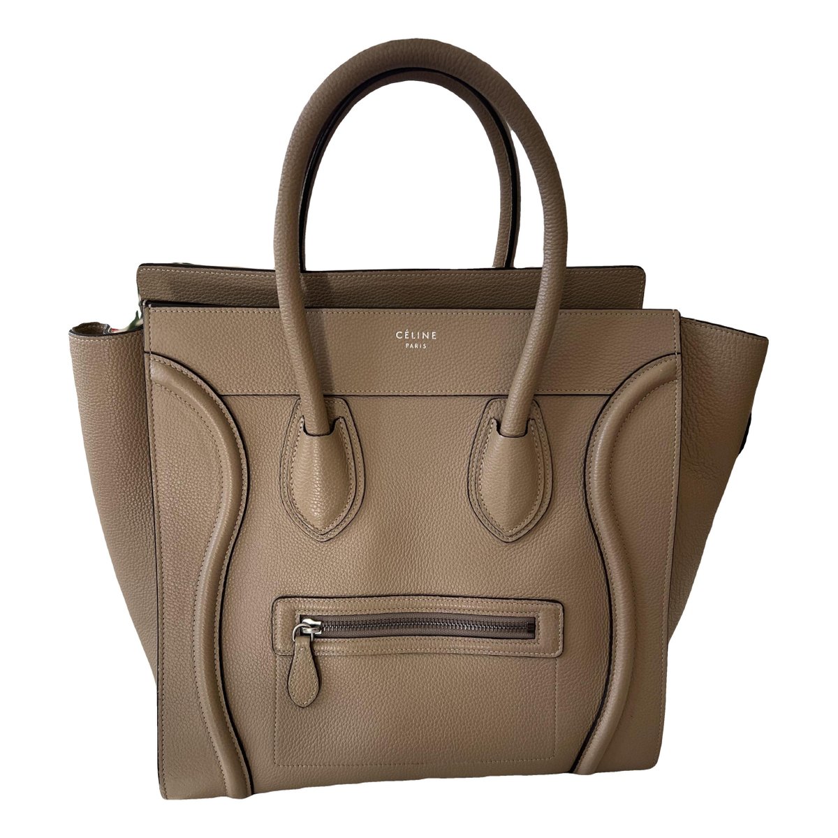 Luggage leather handbag