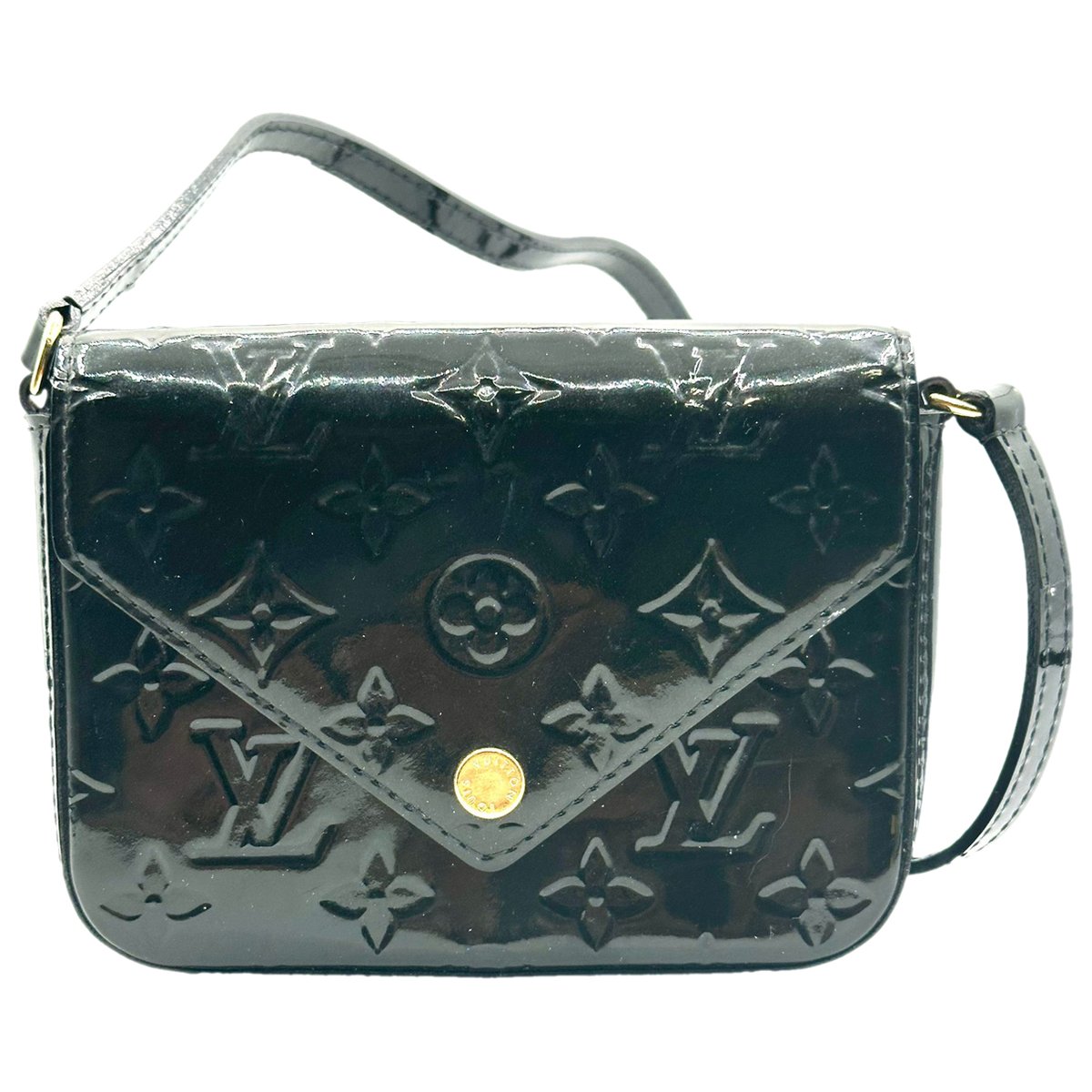 Félicie patent leather crossbody bag