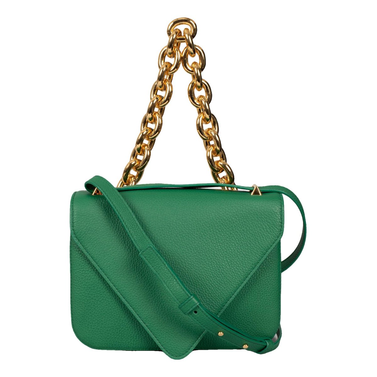 Mount leather handbag