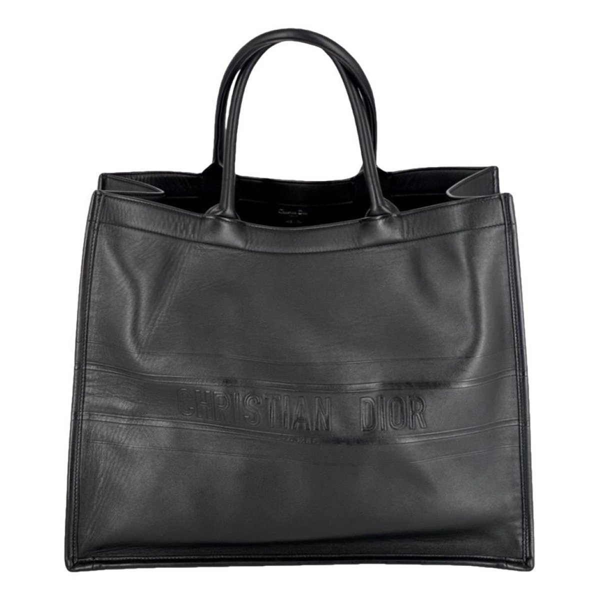 Book Tote leather tote