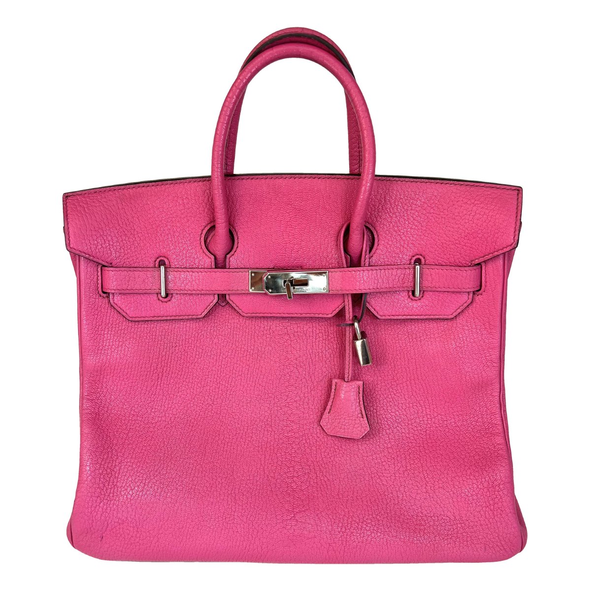 Haut à Courroies leather handbag
