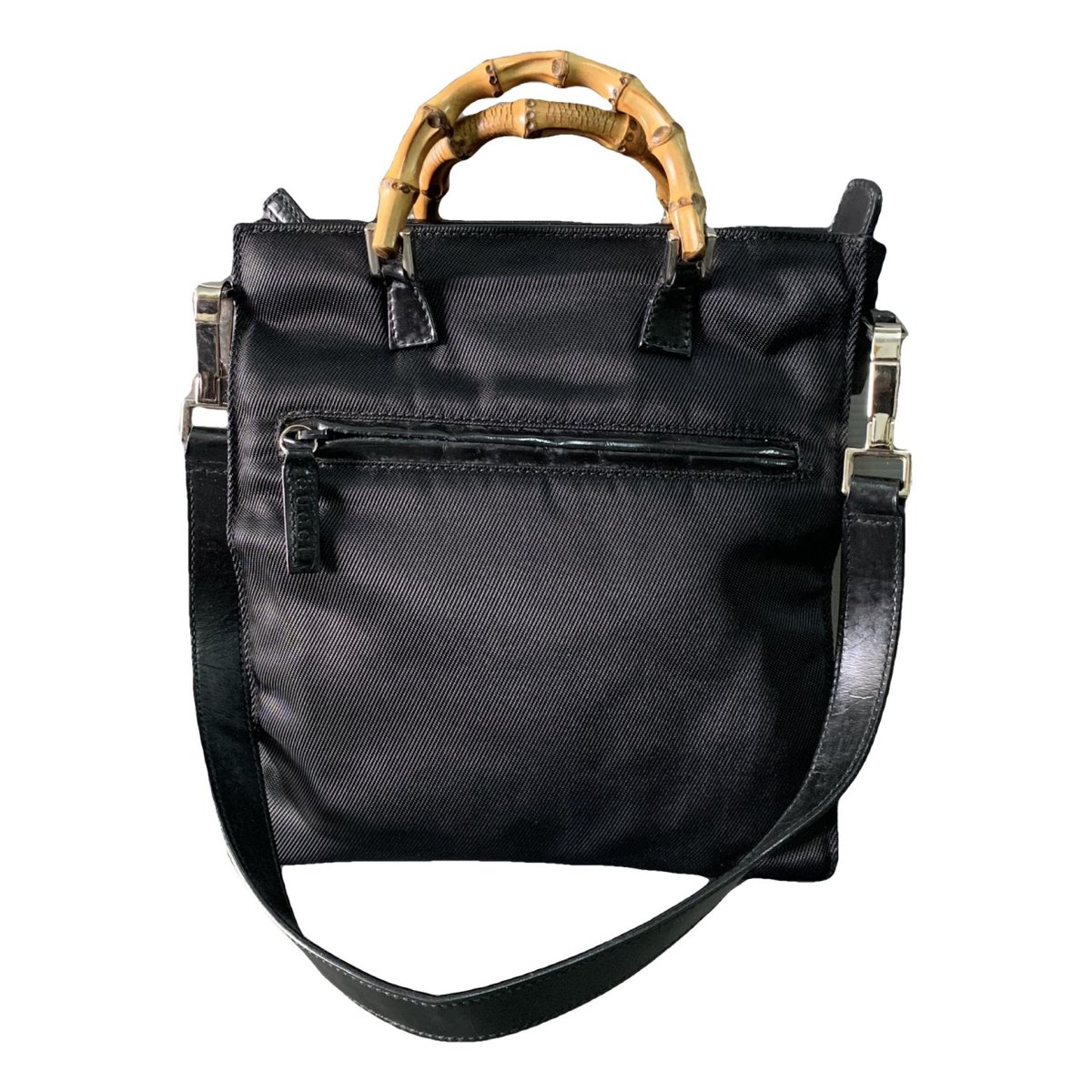Bamboo Top Handle cloth handbag
