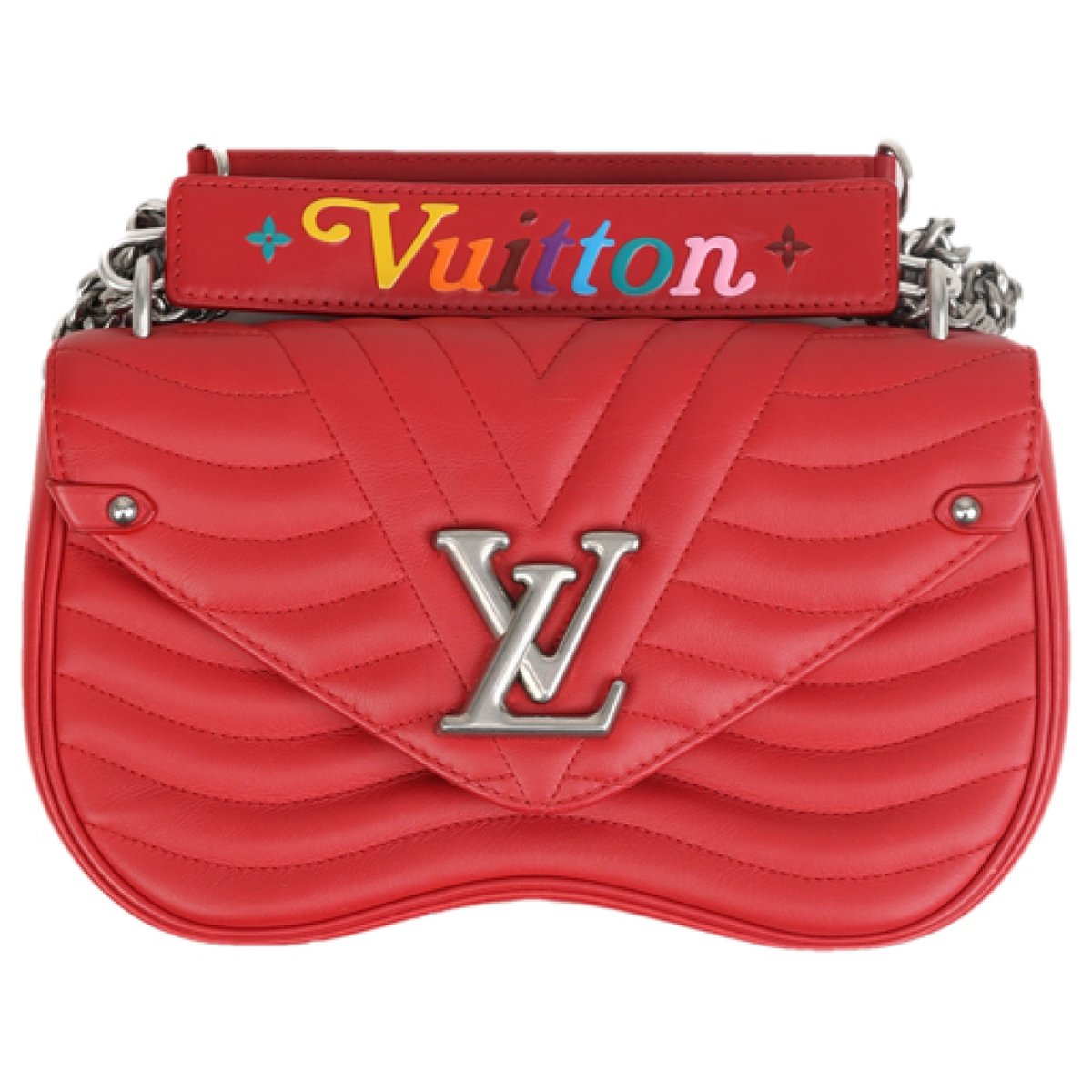 Crossbody leather handbag