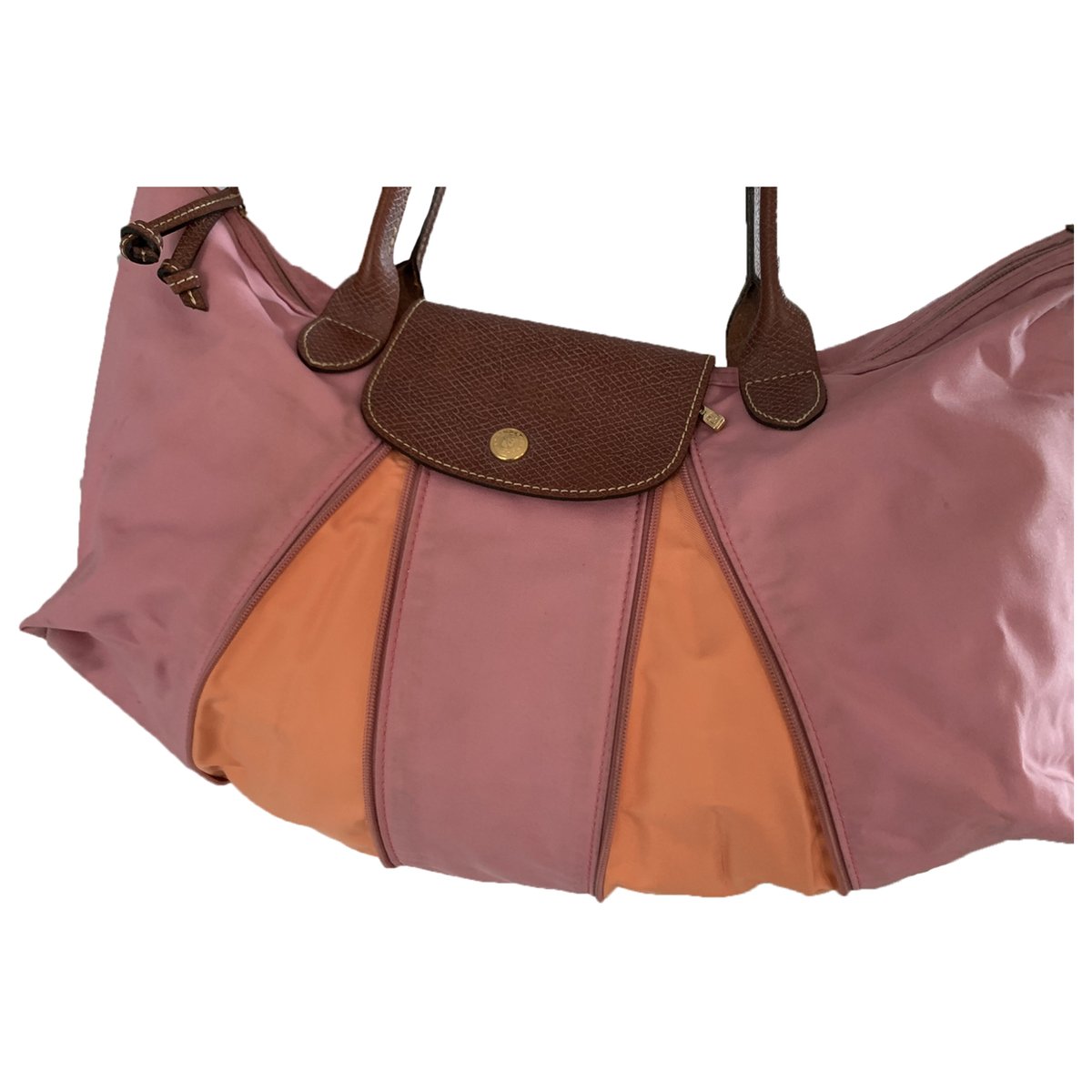 3D leather tote