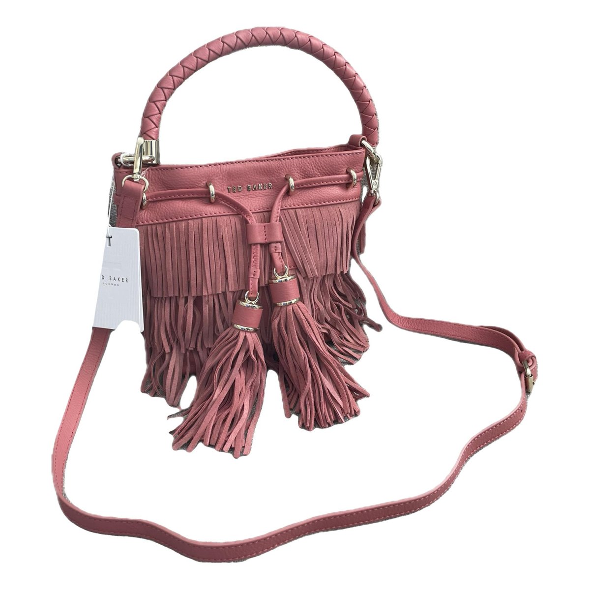 Leather crossbody bag