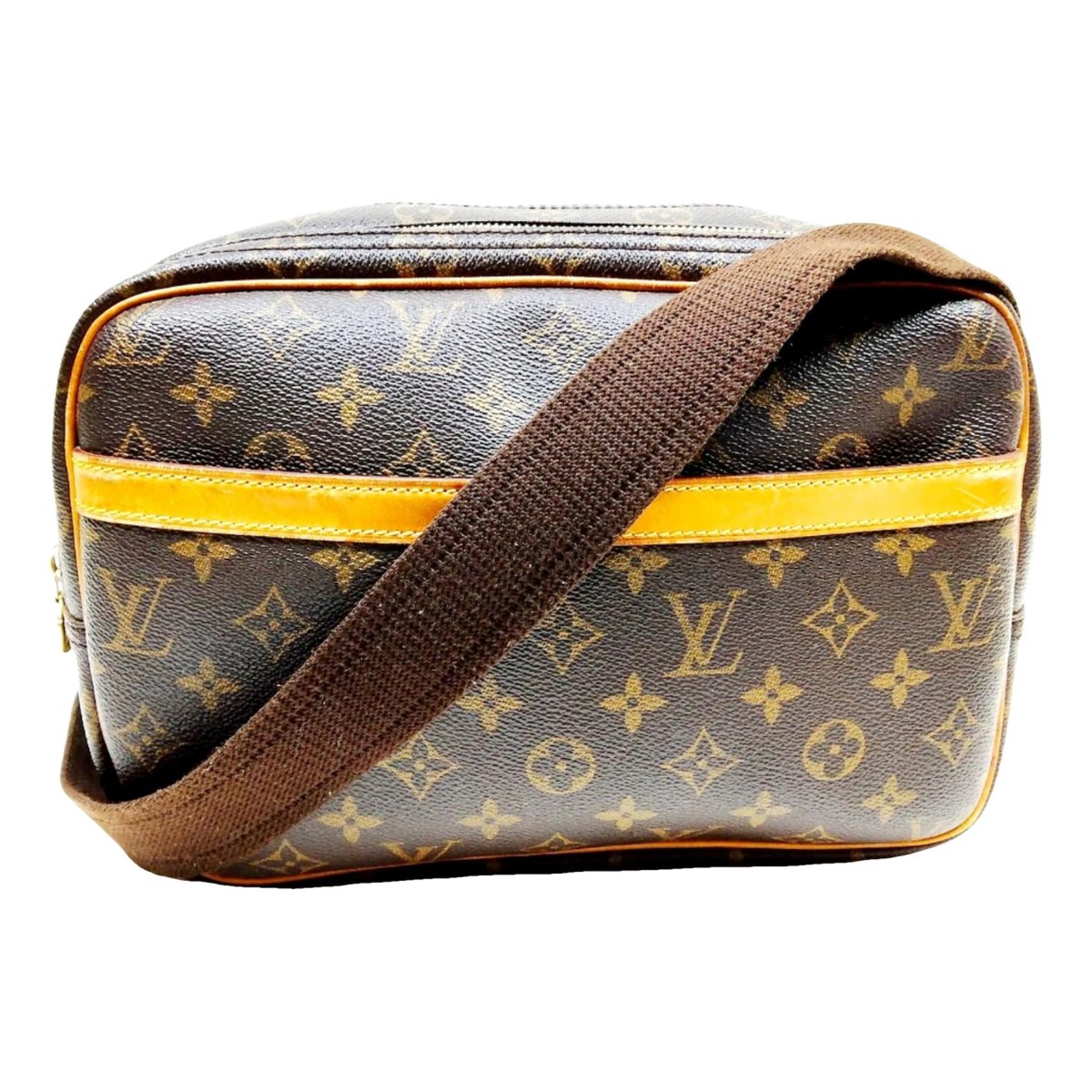 Reporter leather crossbody bag