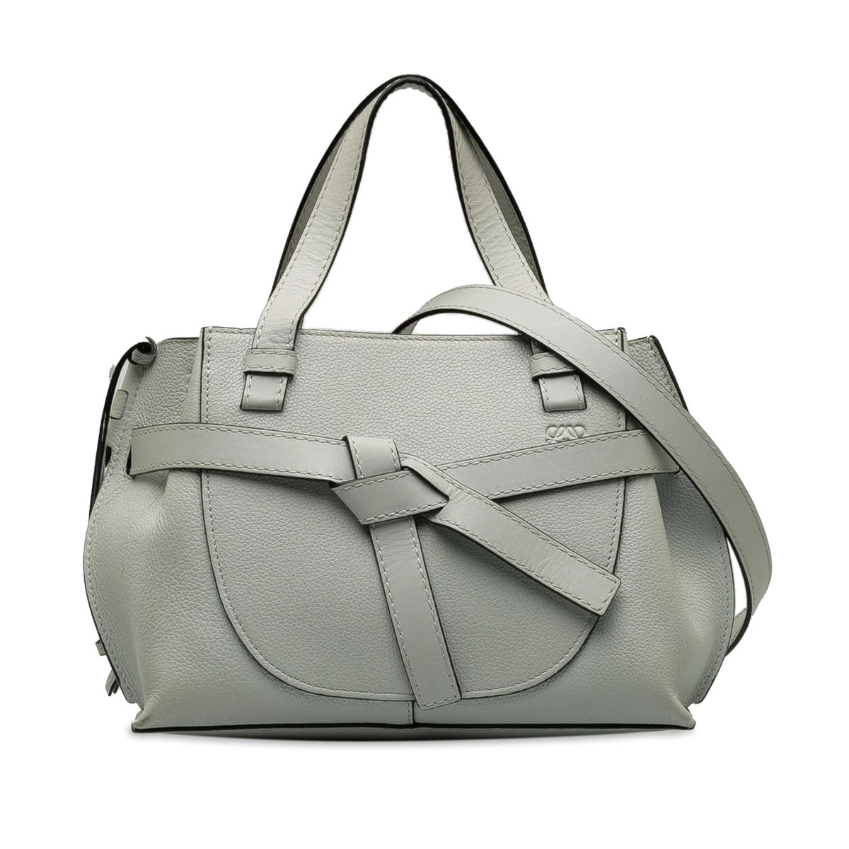 Gate Top Handle leather crossbody bag