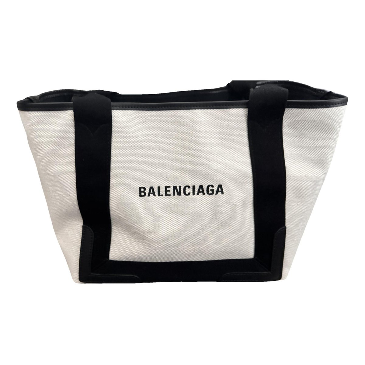 Navy cabas tote
