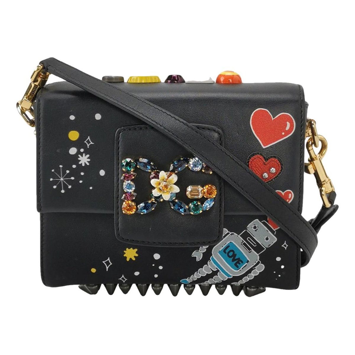 Millenials leather crossbody bag