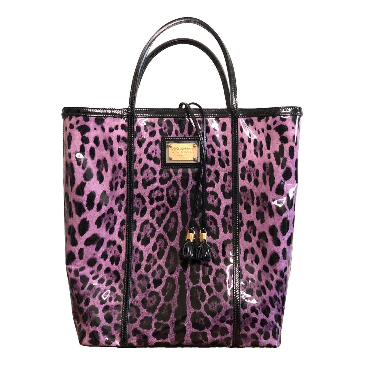 Beatrice patent leather tote