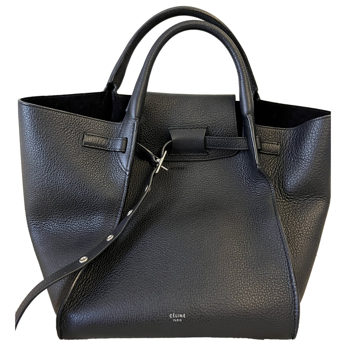 Big Bag leather handbag