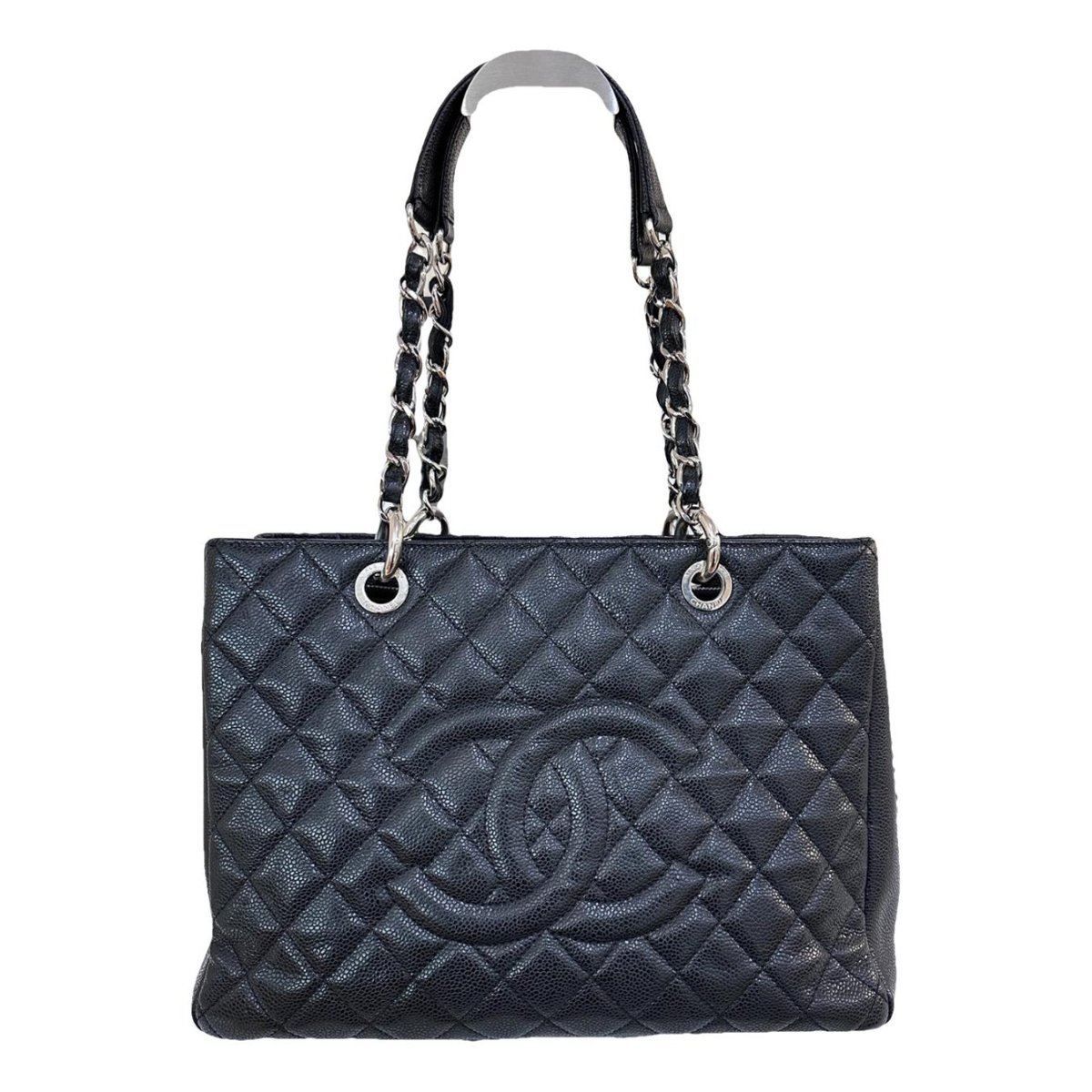 Grand shopping leather tote
