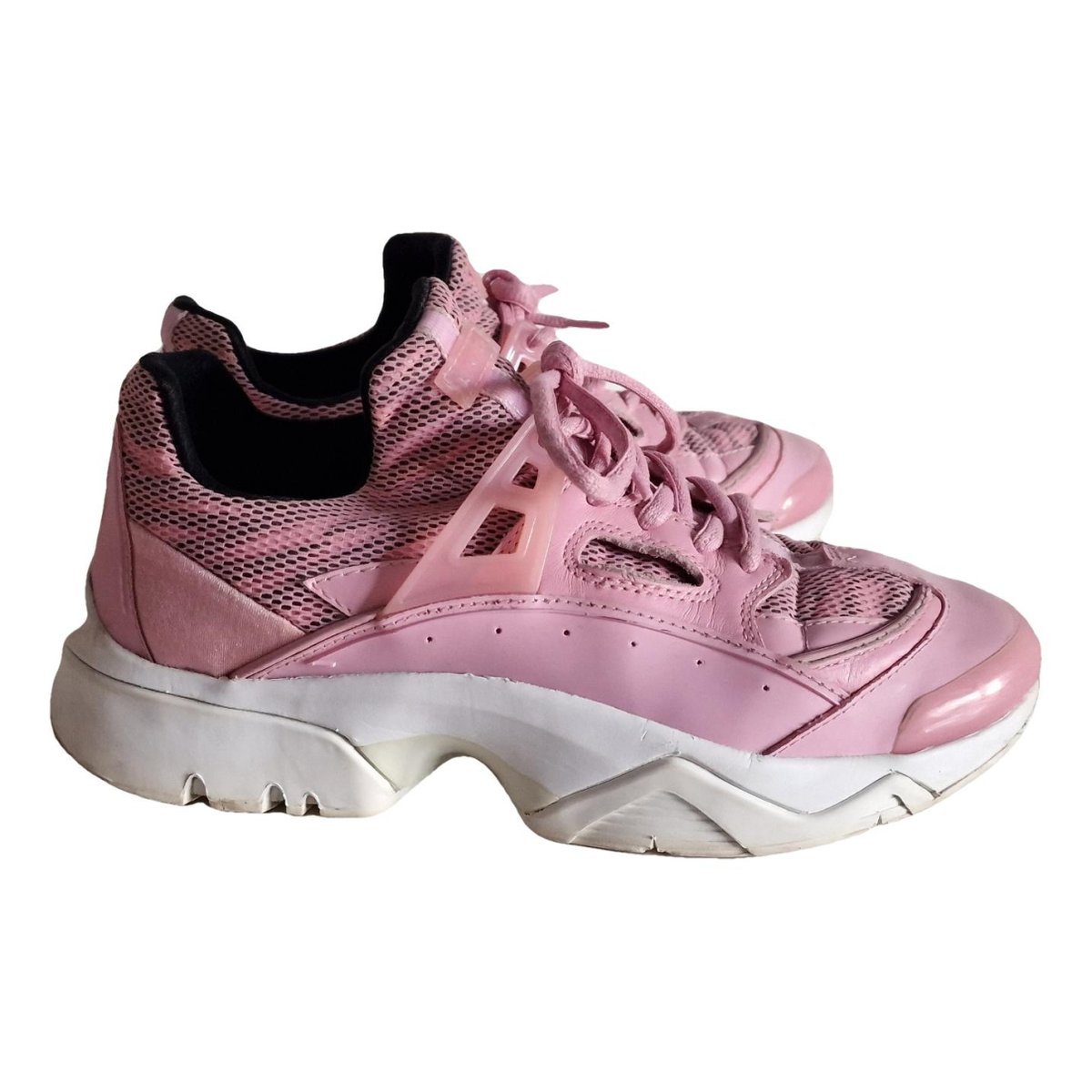 Sonic leather trainers