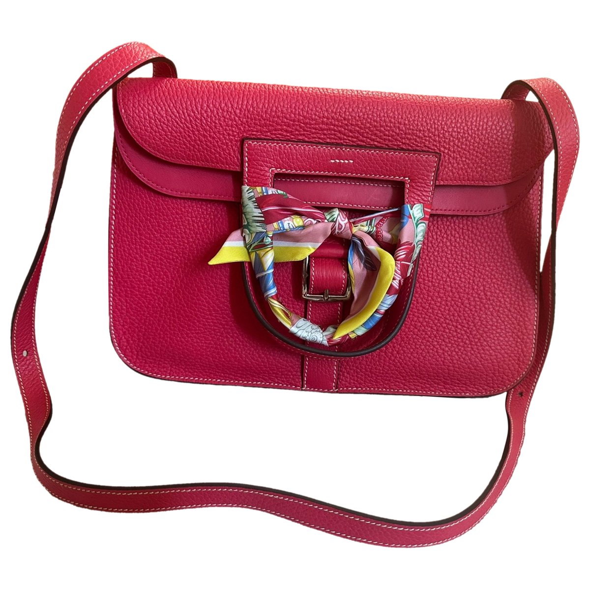 Halzan leather handbag