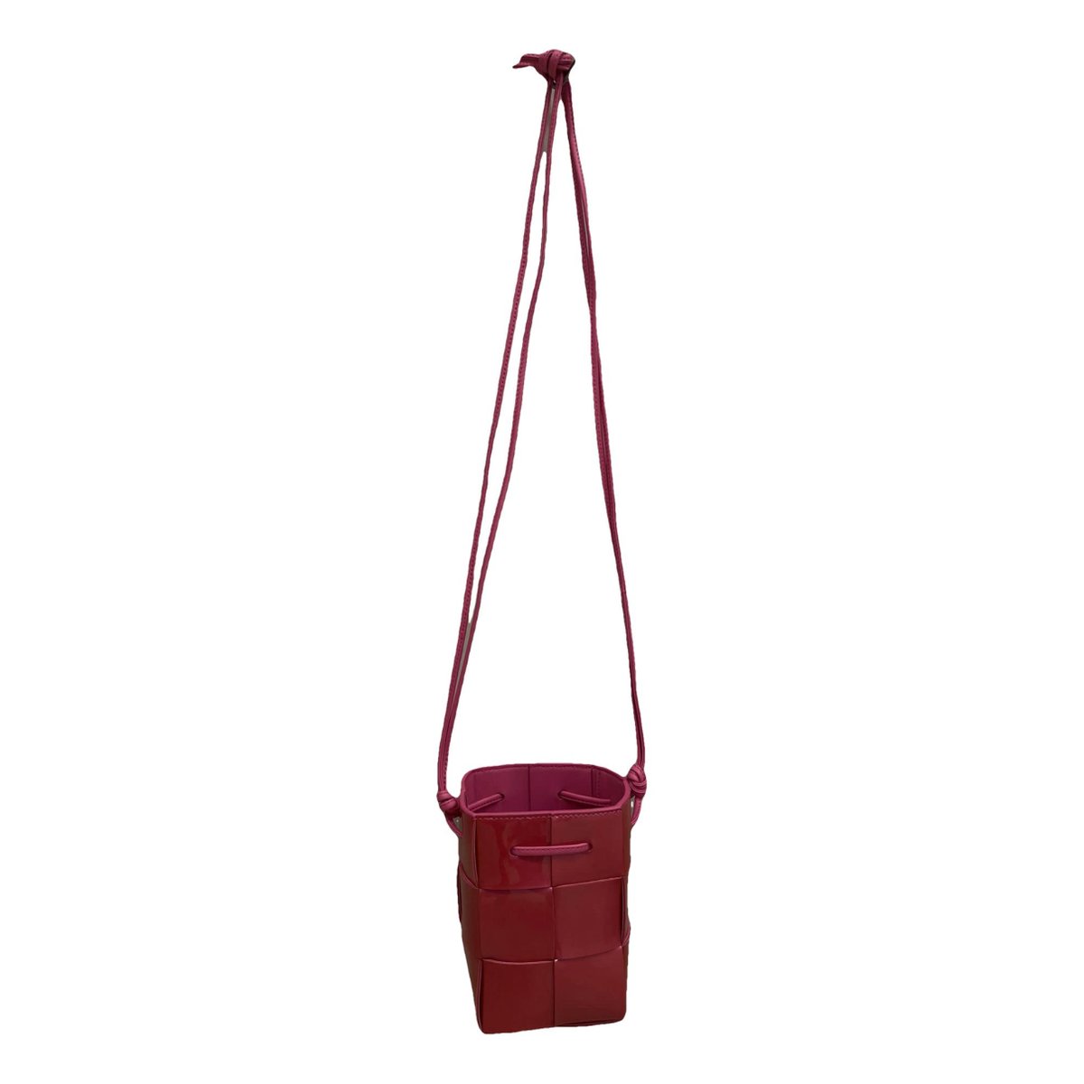 Cassette Bucket leather handbag