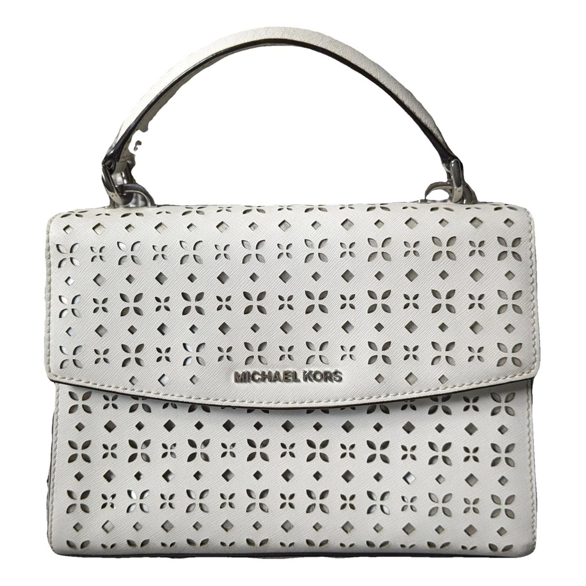 Ava patent leather handbag