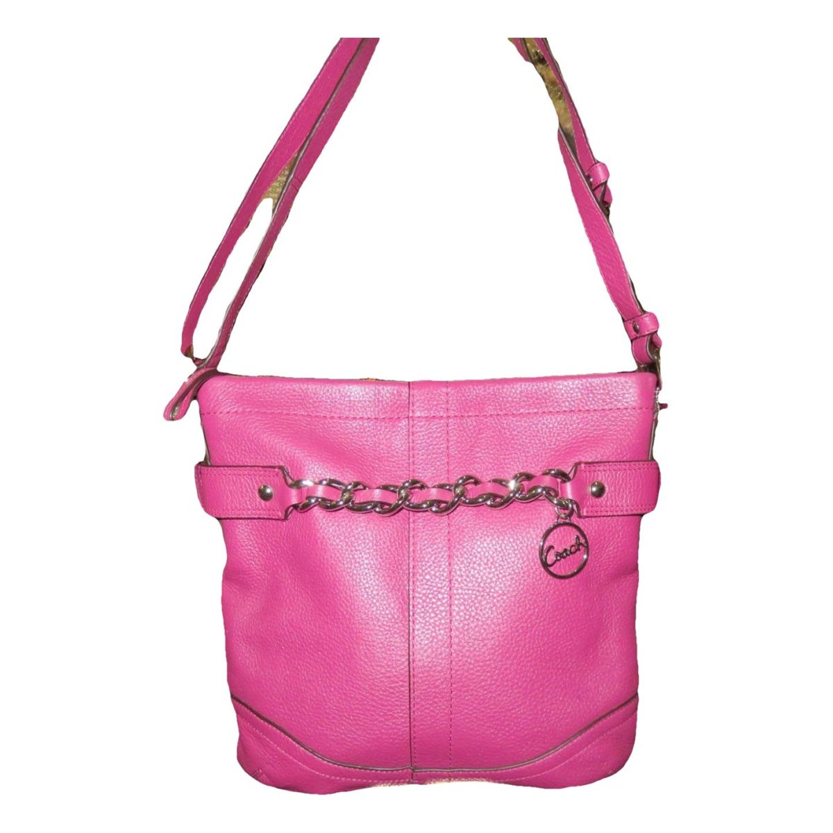 Abby duffle leather crossbody bag