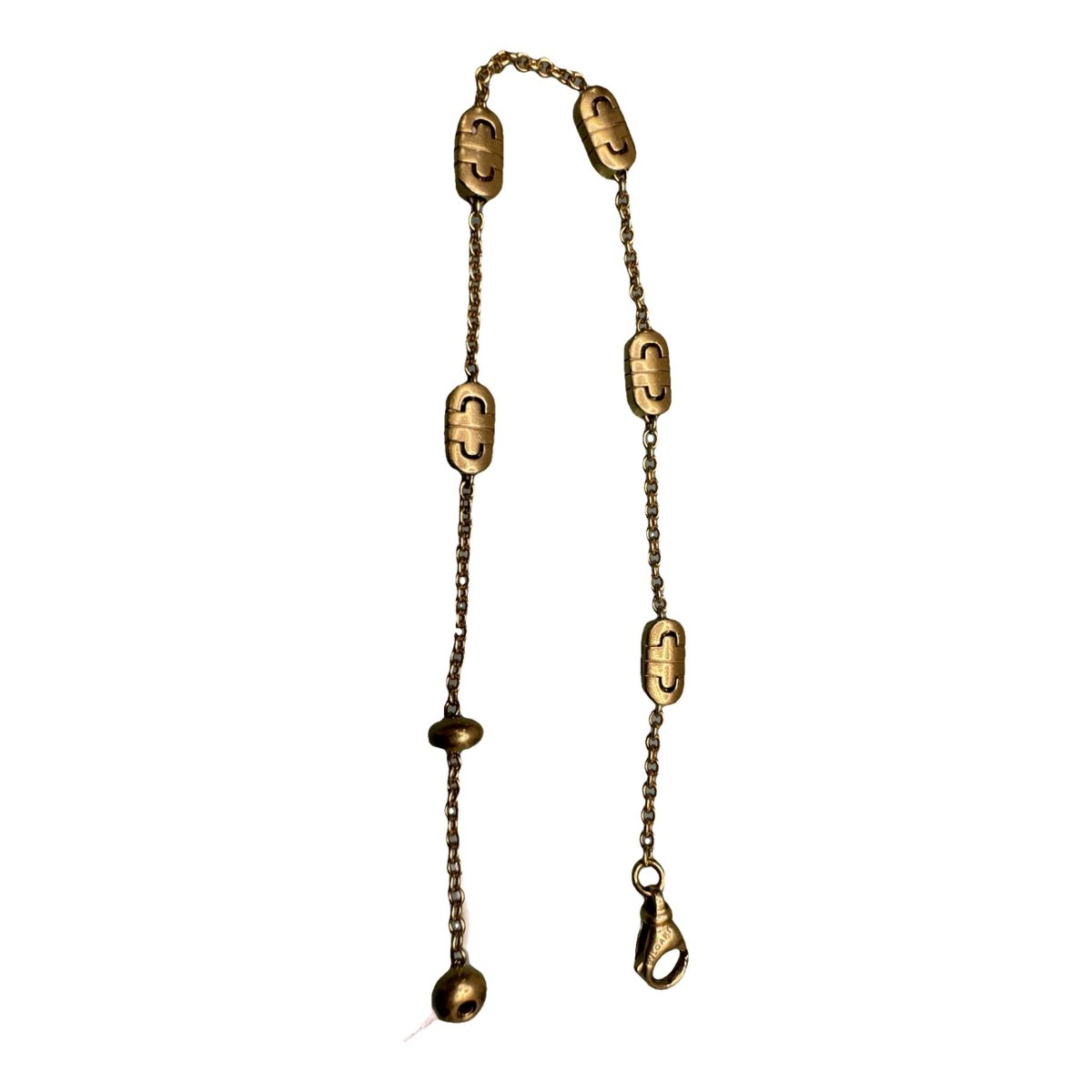 Parentesi yellow gold bracelet