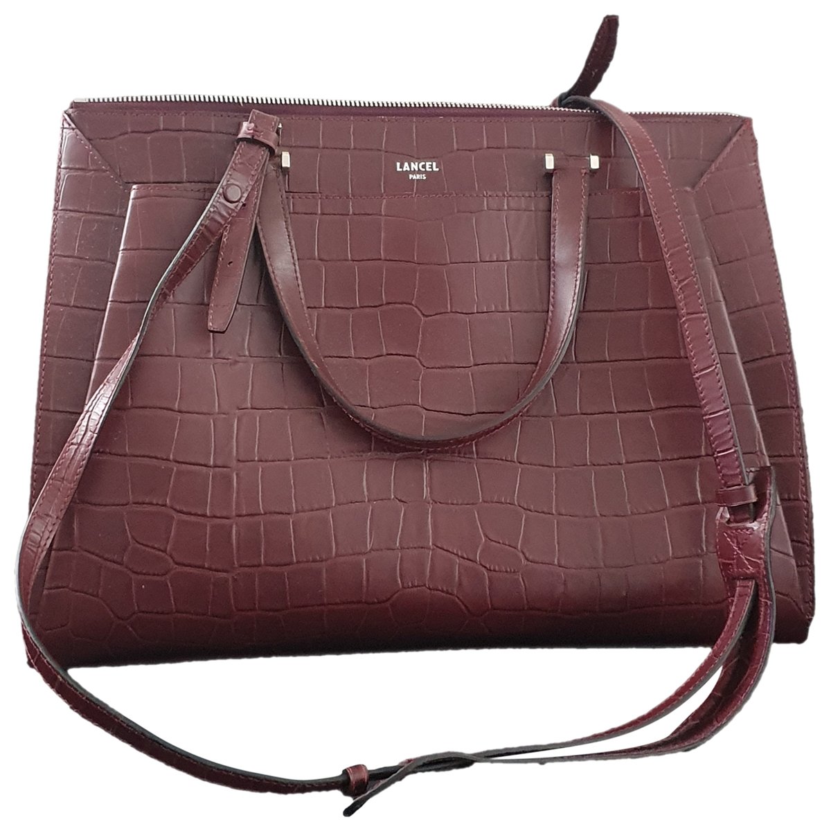 Lison leather handbag