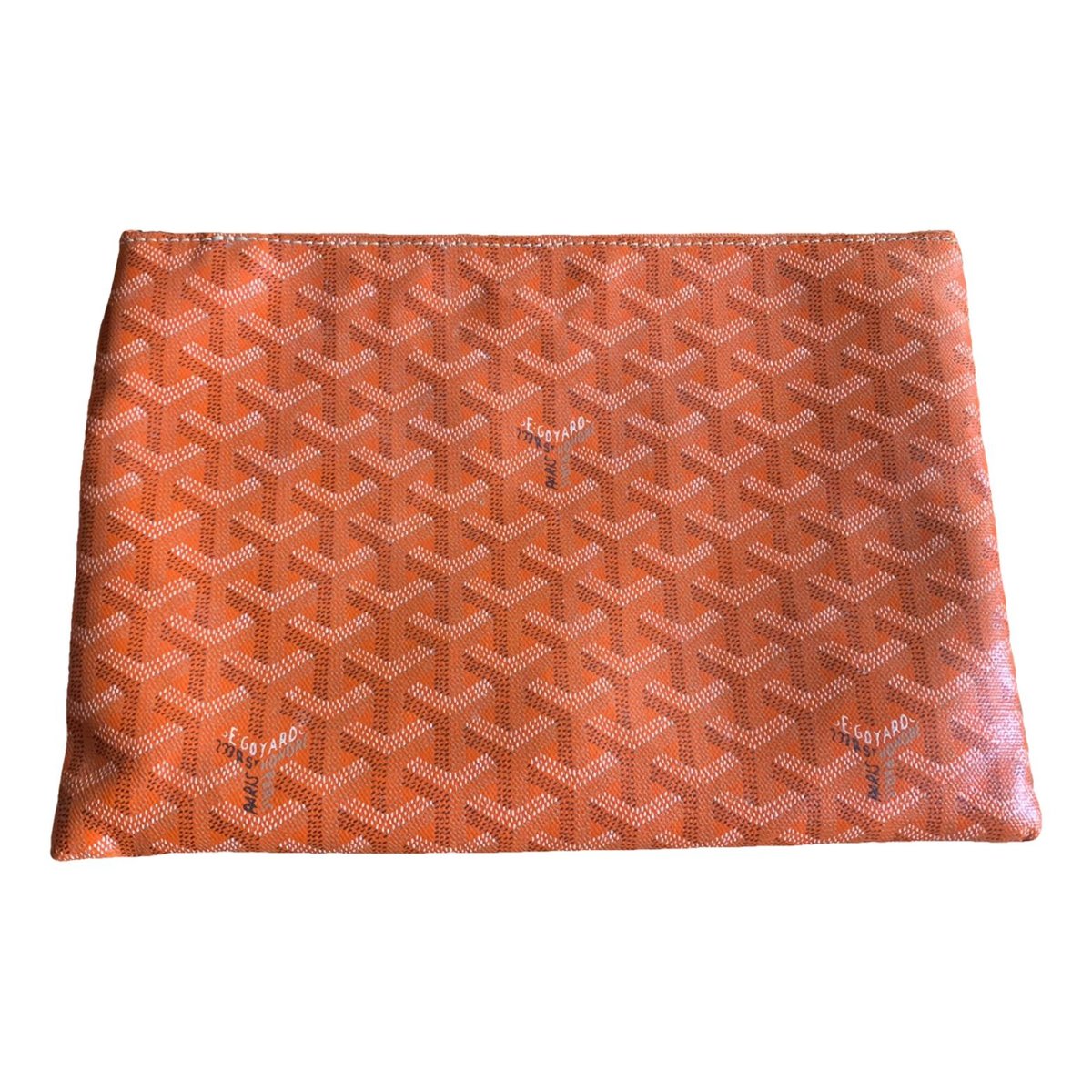 Sénat leather clutch bag